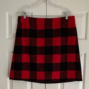 J Crew Plaid Skirt
